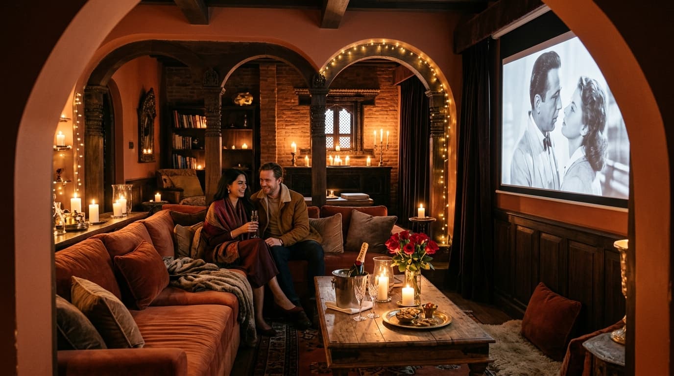 Candlelit Private Cinema Suites in Baluwatar